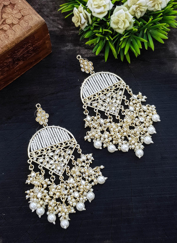 Fancy Long Party Earrings – Griiham