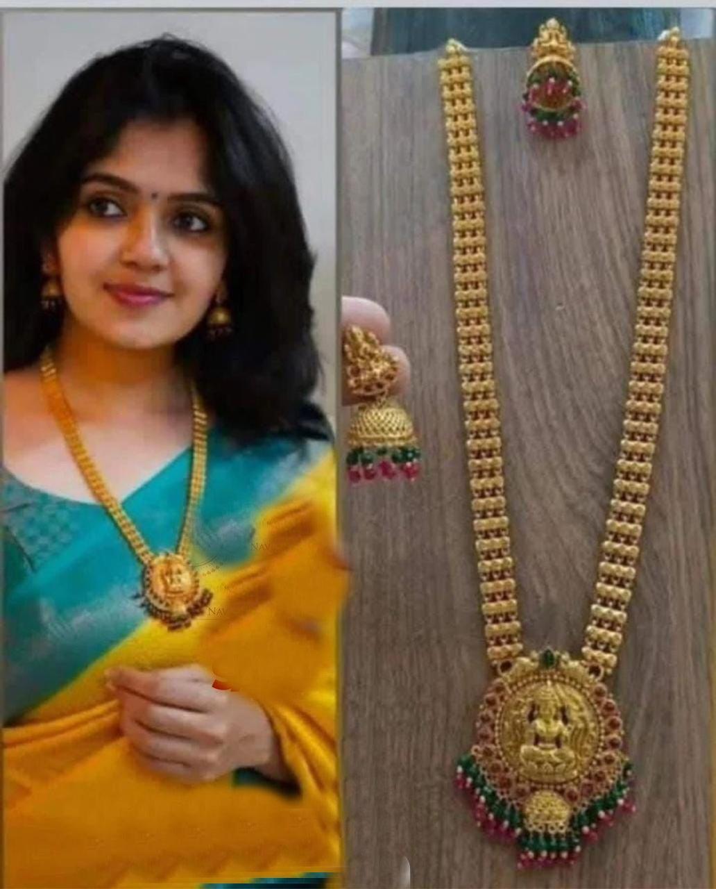 Latest Bridal Gold Necklace Designs 45 Goddess Antique Gold Bridal