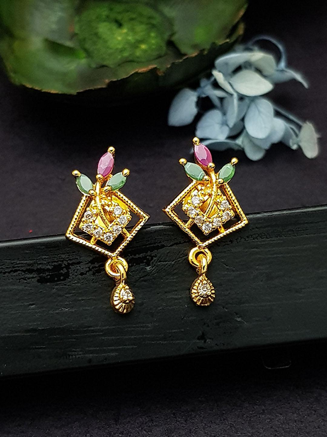 Gold Plated Imitation Jewelry Earrings Griiham - Main Image