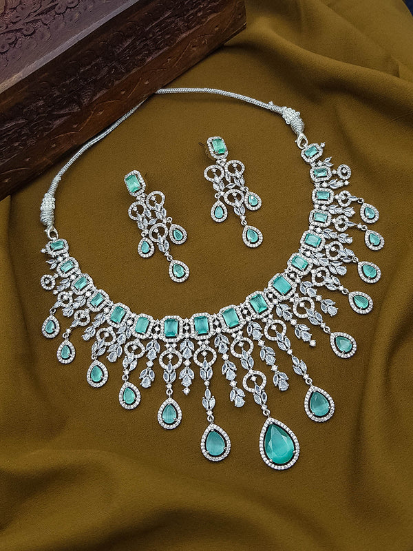 CZ Zion Necklace, Gold Plated main image 1