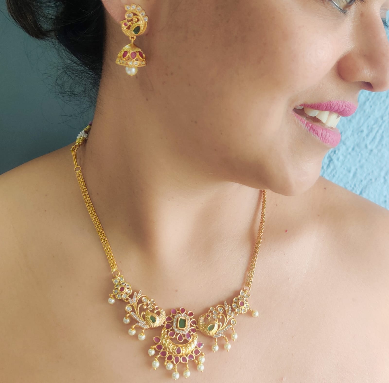 Sayara Collection Designer premium elegant Necklace Set 11254N-1
