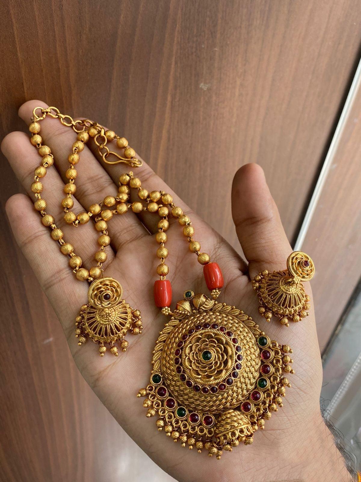 Tanishq Gold Haram Chandan Haar Tanishq Jewellery Balls Haram