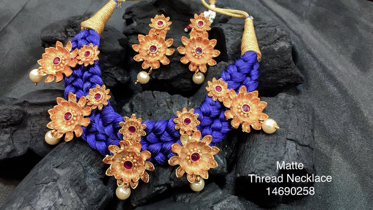 Silk Thread Necklaces - Griiham