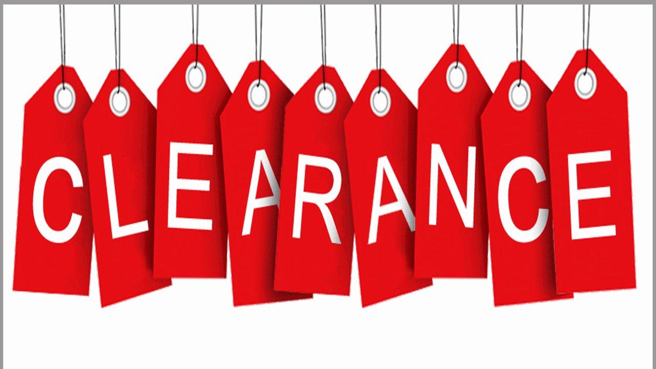 February 2021 Clearance - Griiham