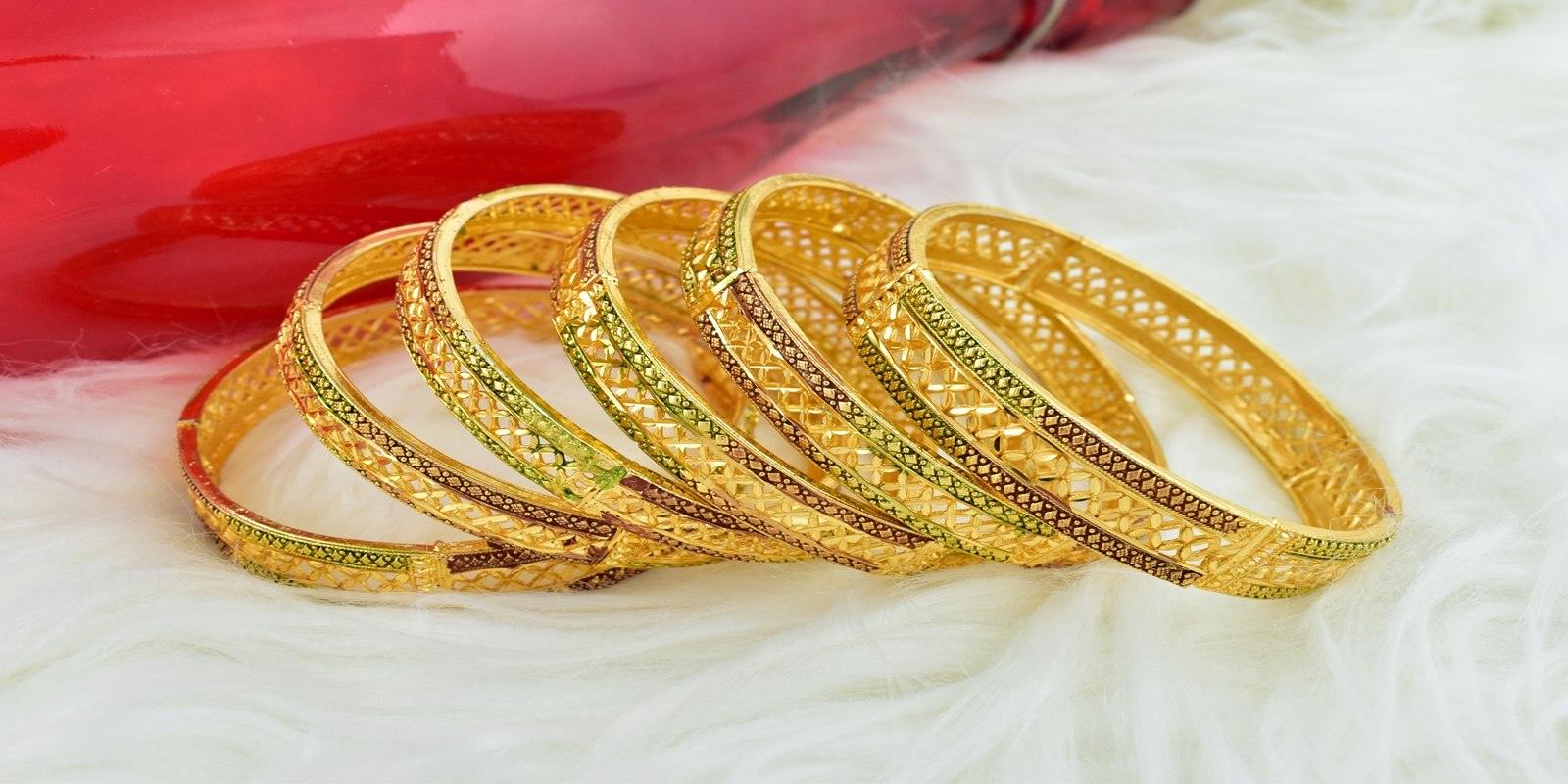 Set of 6 / 12 Bangles - Griiham