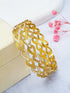 Italian Light weight White gold and Gold Mix Brass bangles with gold plating