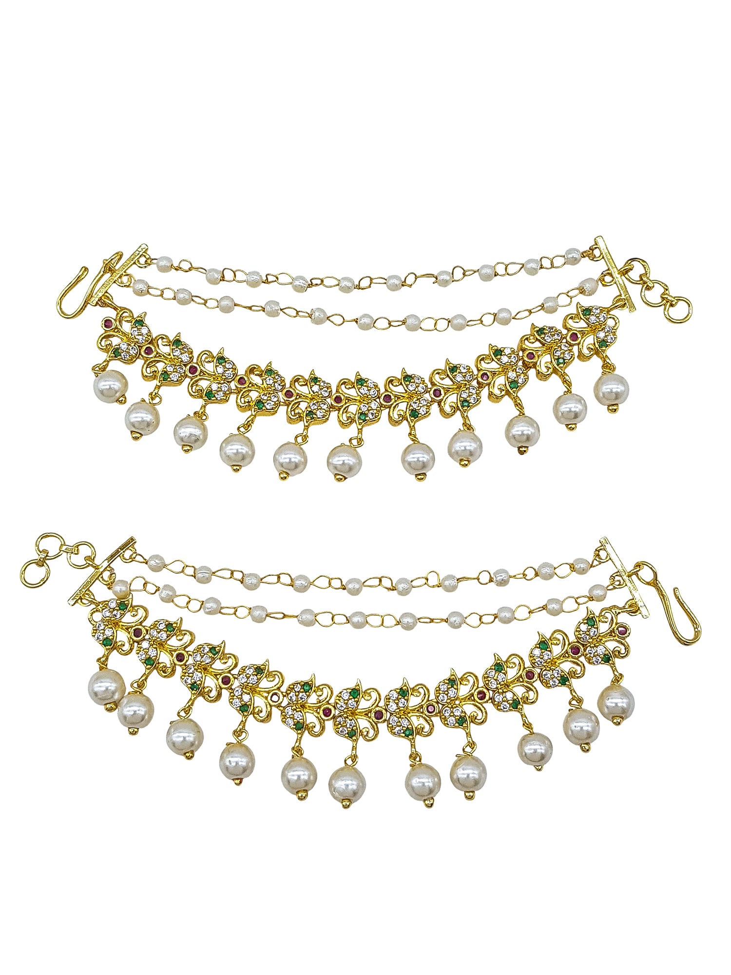 3 layer Matil with CZ/Ad stones