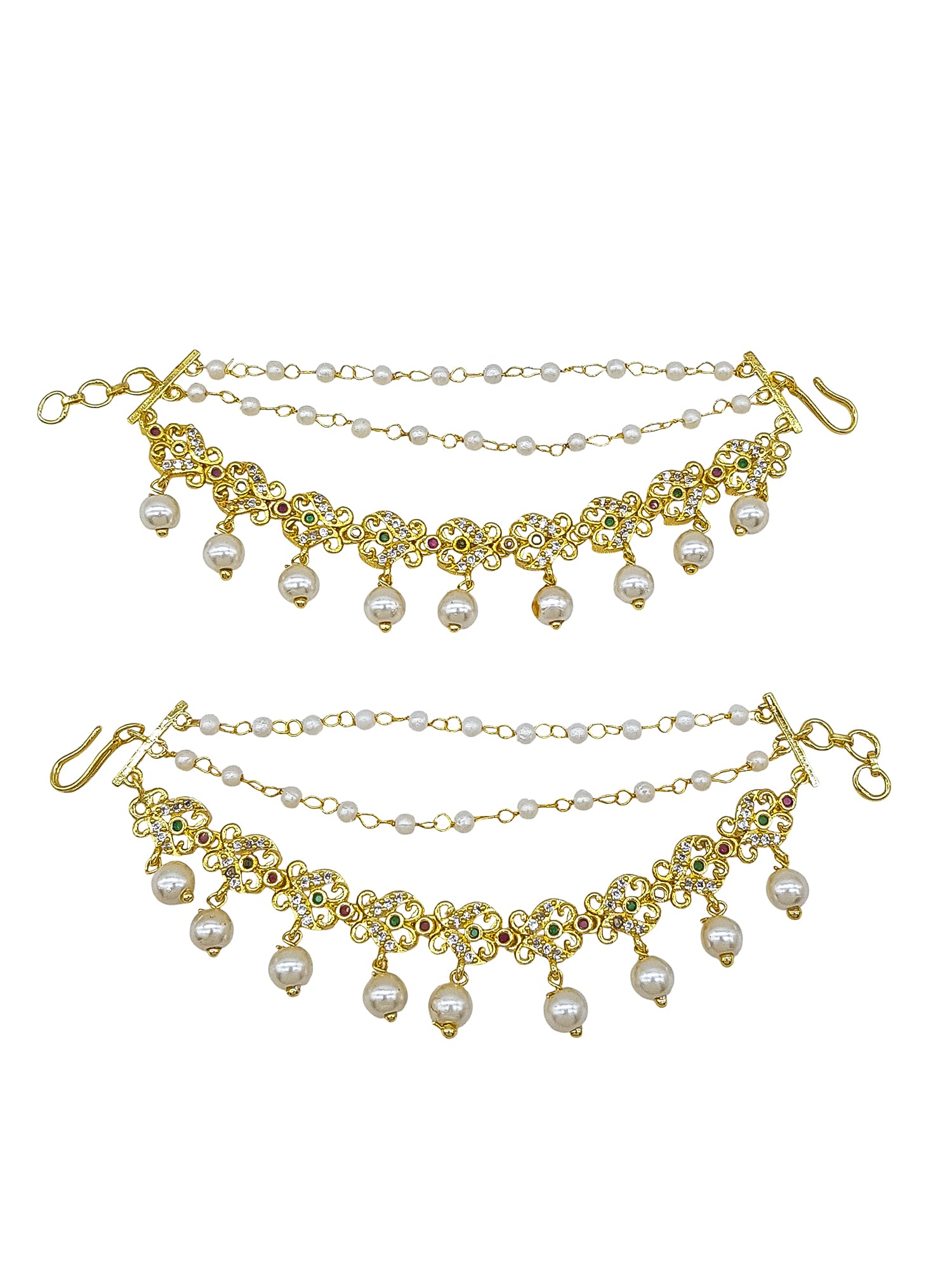 3 layer Matil with CZ/Ad stones