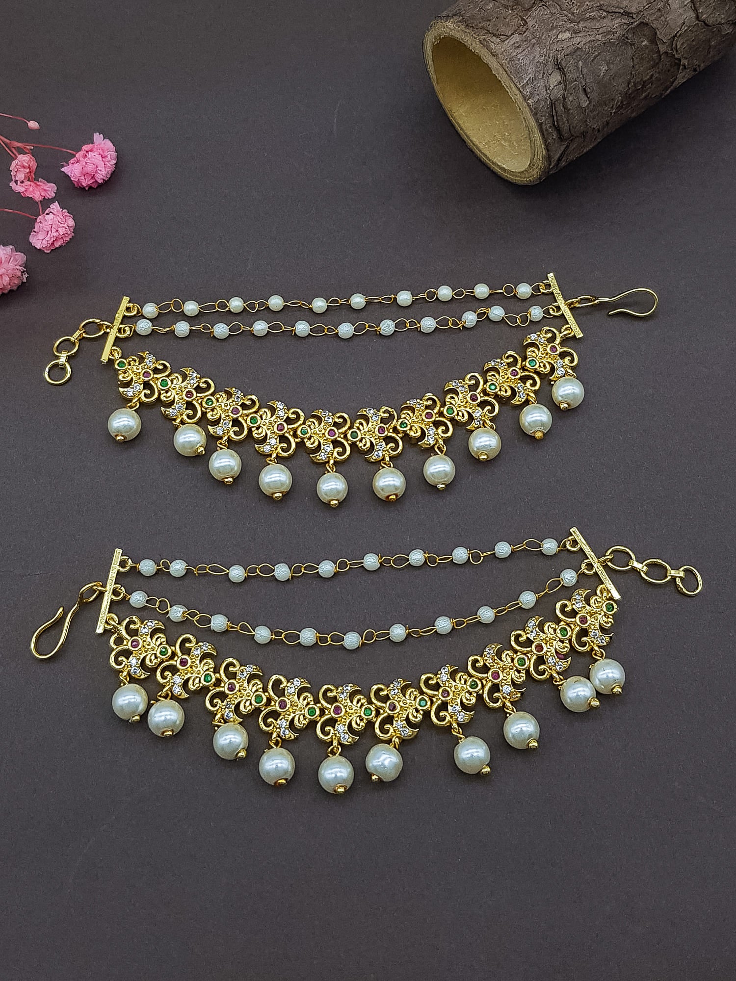 3 layer Matil with CZ/Ad stones