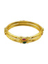 Italian Light Gold Brass bangles with gold plating