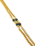 1 gm Microgold plating JCP beads chain 30 inches 17357N - Griiham