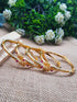 1 gm Microgold plating Laxmi mutlicolor set of 4 bangles 7800N-Designer Bangles-Griiham-2.4-Griiham