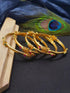 1 gm Microgold plating Laxmi mutlicolor set of 4 bangles 7800N-Designer Bangles-Griiham-2.4-Griiham
