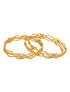 1 gm Microgold plating Zercon set of 4 bangles 18863A