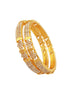 1 gram gold plated Bangle set of 2 18884A