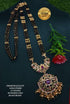 1 gram microgold plated Mangalsutra 30 inches 16220N - Griiham