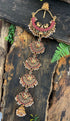 Gold Plated Hair Jada/Amboda/Hair Pin/Jade bille  0825