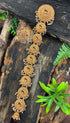 Gold Plated Hair Jada/Amboda/Hair Pin/Jade bille  0825