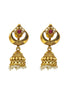 Gold Plated Choker Necklace Set multicolor