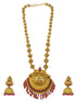 Gold Plated Long Necklace Set
