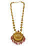 Gold Plated Long Necklace Set