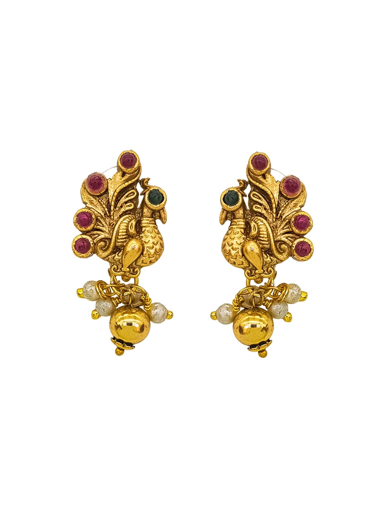 Premium Pipe design Antique Laxmi Necklace set