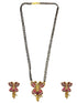 Gold Plated Necklace set with Mangalya Chain