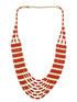 Multilayer Maroon Beads Chain