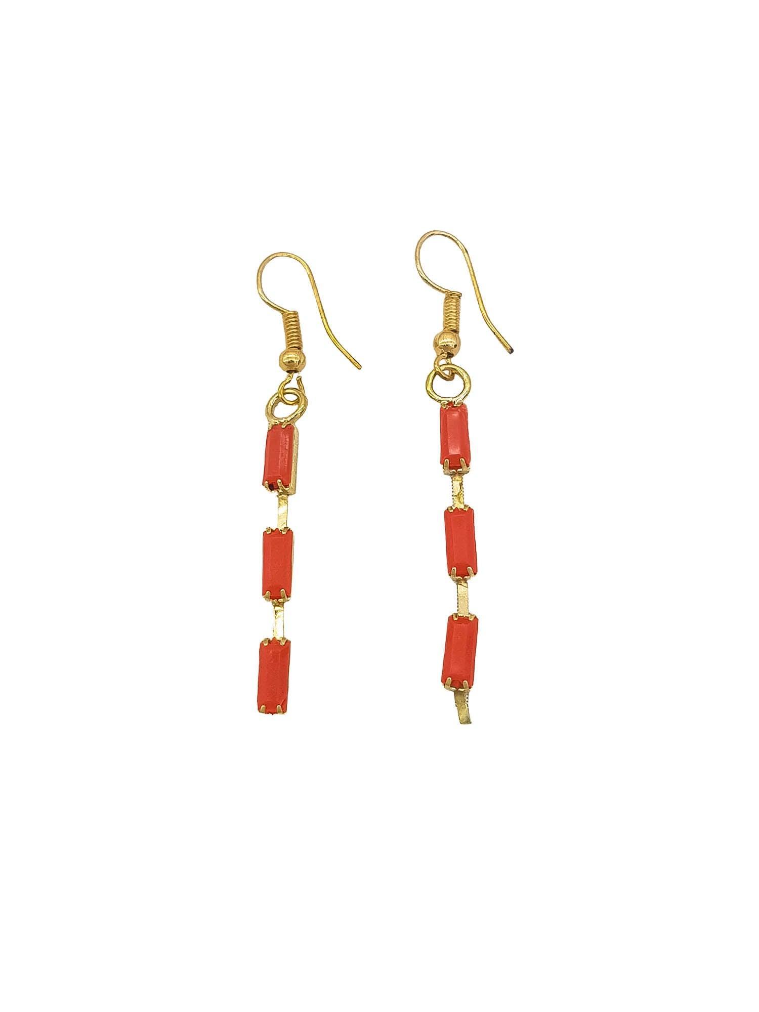 Multilayer Maroon Beads Chain