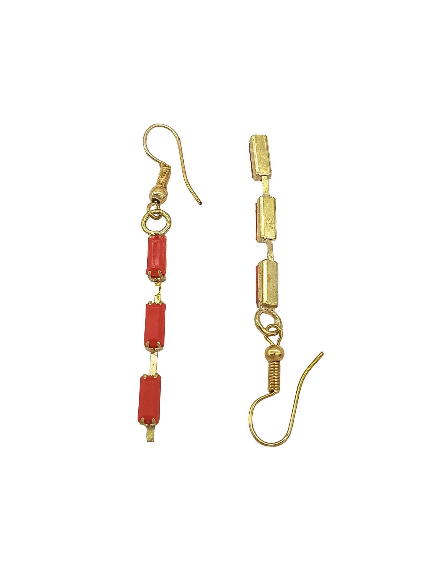 Multilayer Maroon Beads Chain