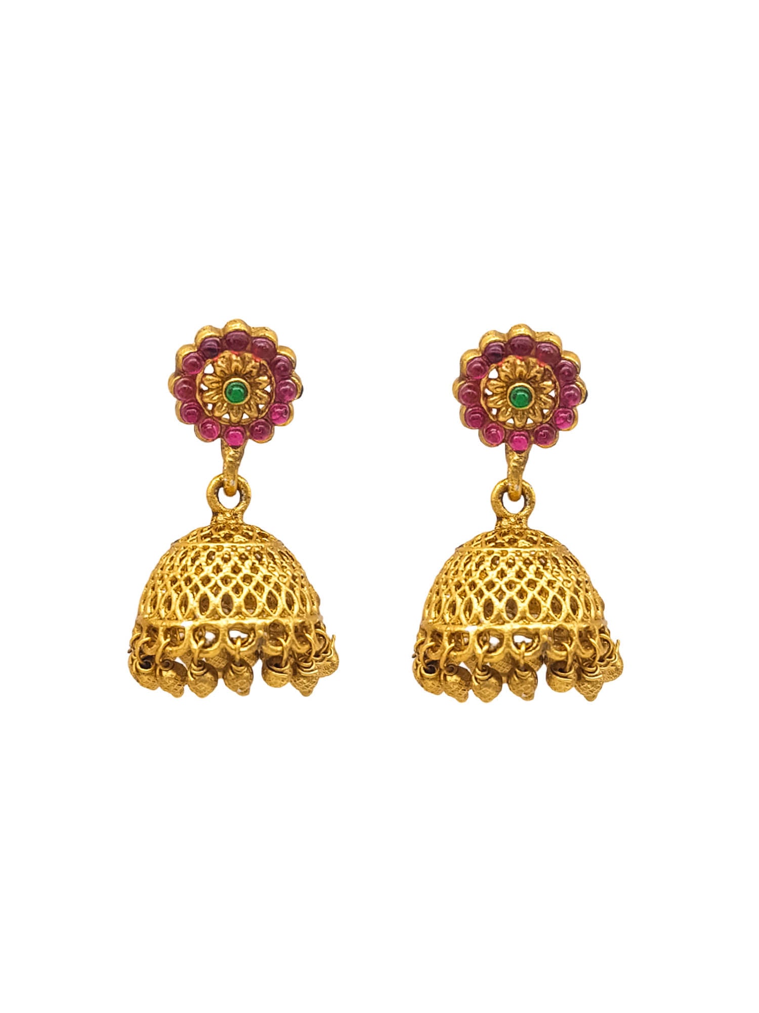 Gold Plated Necklace Set in pearl