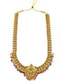 Antique Premium Gold finish Laxmi necklace Combo set