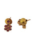 Gold plated design designer Necklace with cz stone star motif Necklace 13319N