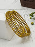 Gold Plated Multi colour cz stone Set of 2 bangles