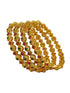 Gold Plated set of 4 multicolor bangles