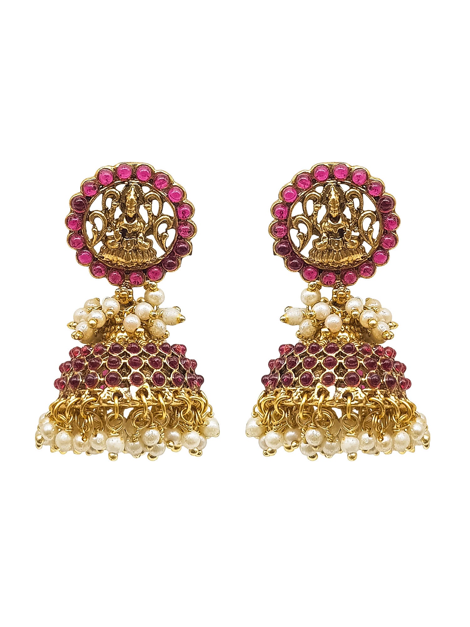 Gold plated Classic Jhumka Earrings