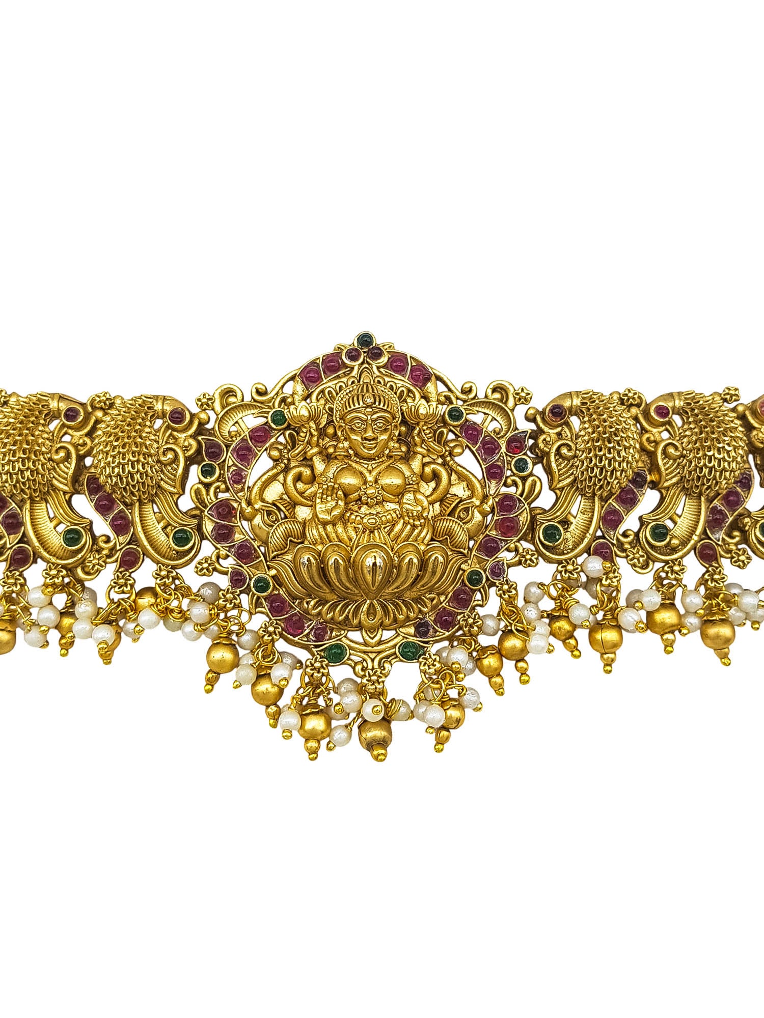 Premium Gold Finish Bridal Vadanam/Vodiannam/waistbelt