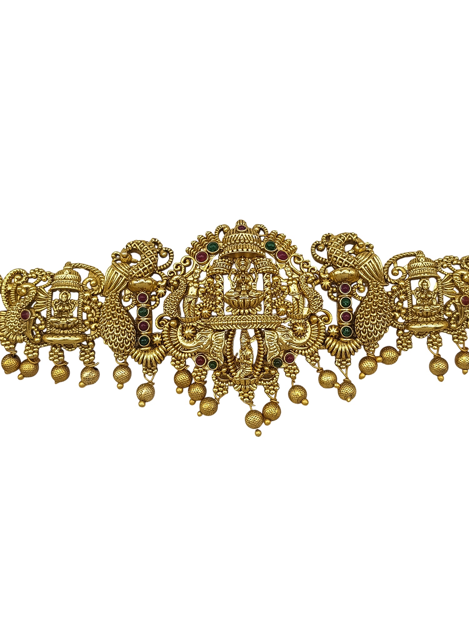 Premium Gold Finish Bridal Vadanam/Vodiannam/waistbelt