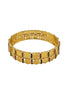 Gold Plated Plain Coin Lakshmi Set of 2 bangles