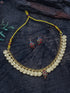 Kasu with Mango motif  Short Necklace Set