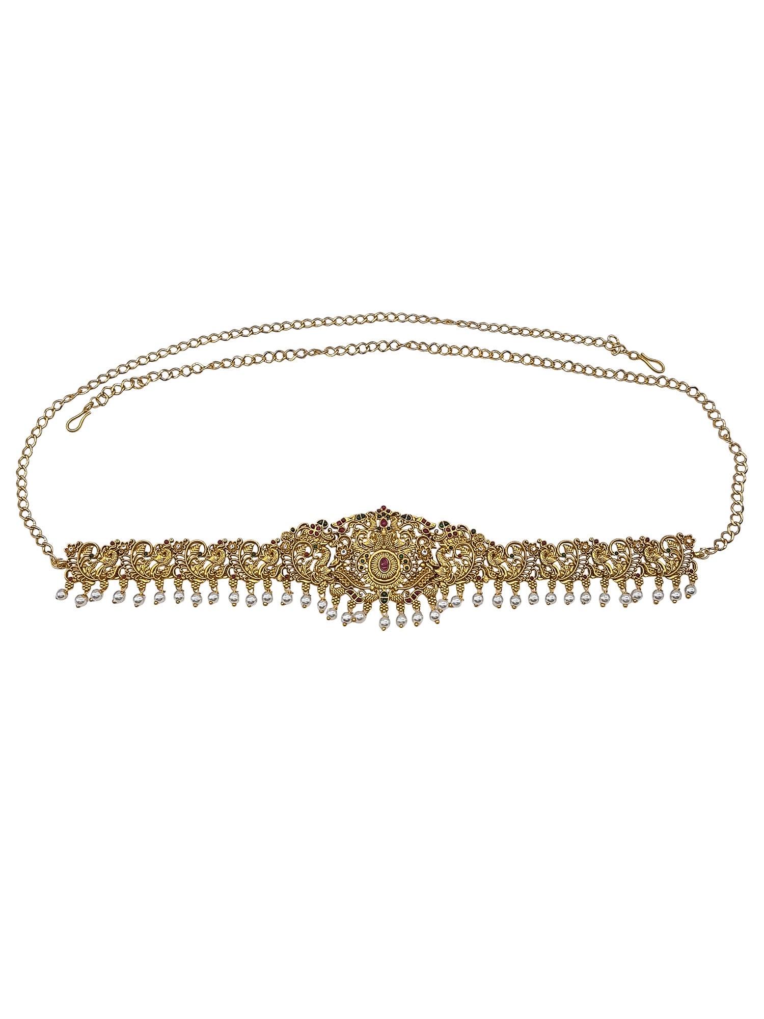 Gold Plated Classic Waist Belt