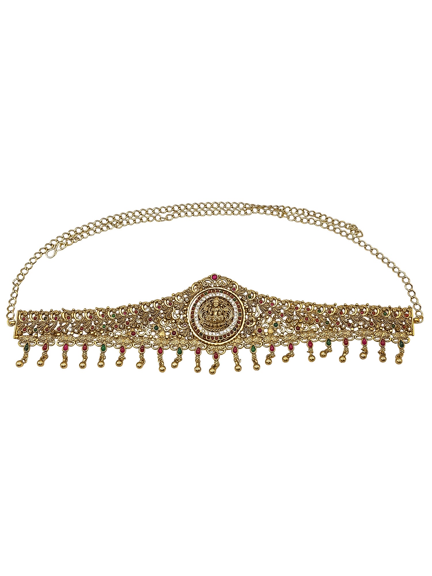 Reversible Premium Gold Finish Bridal Vadanam/Vodiannam/waistbelt