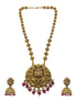 Gold Plated Laxmi Gundu Necklace set