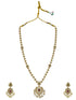 Premium Gold Plated Long CZ Nekclace Set  0825