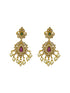 Premium Gold Plated Long CZ Nekclace Set  0825