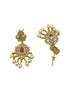 Premium Gold Plated Long CZ Nekclace Set  0825