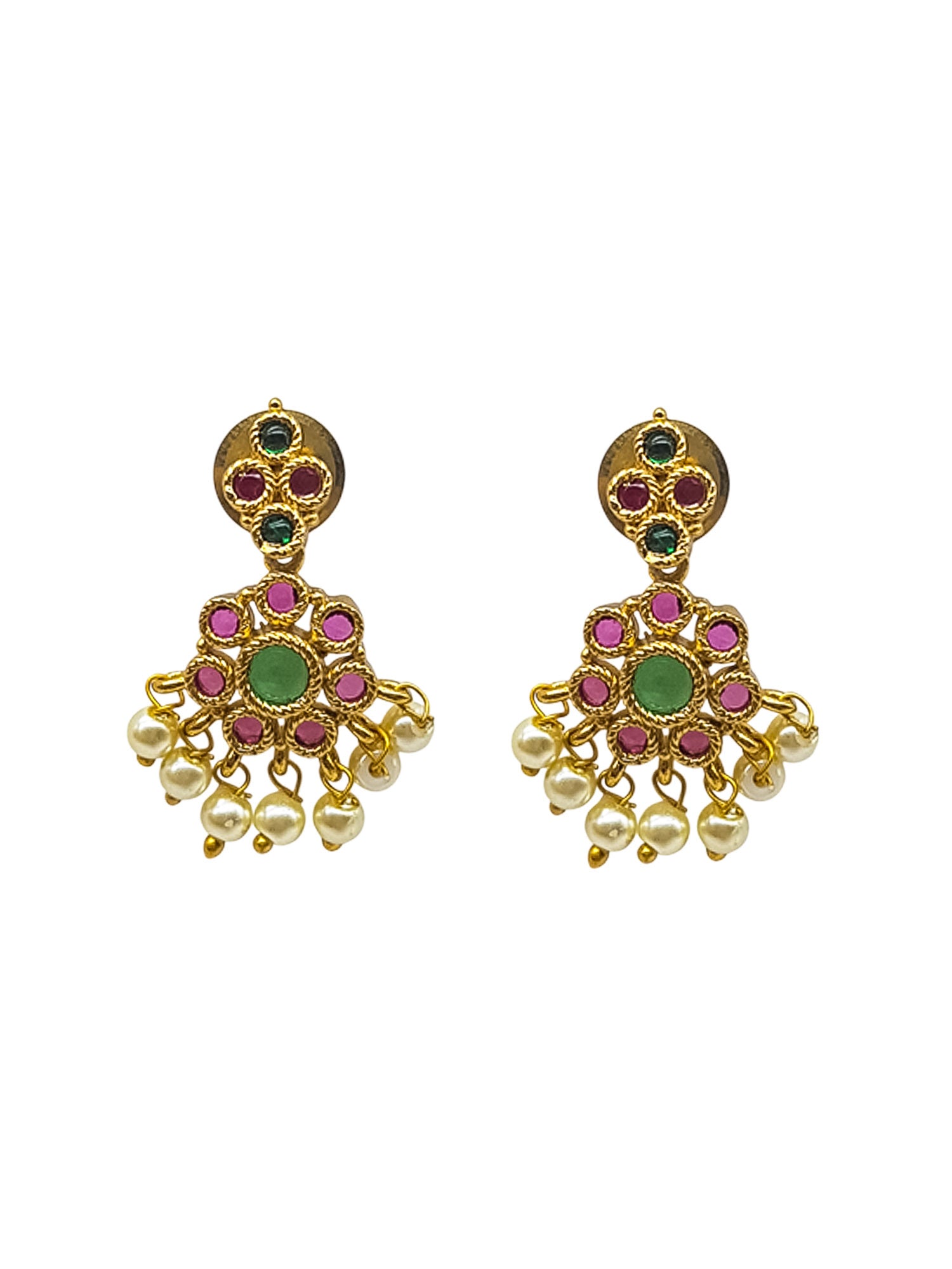 Thalaivan Thalaivi Nithya menon inspired ADIGAI Gold plated Necklace Set