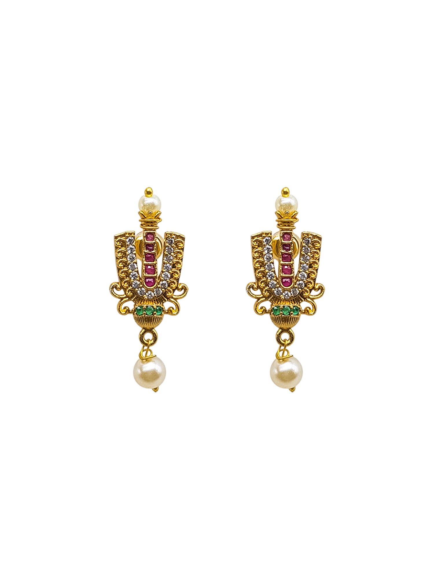 Premium Short Balaji Necklace Set