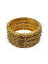 Gold Plated Classic Set of 4 Bangles