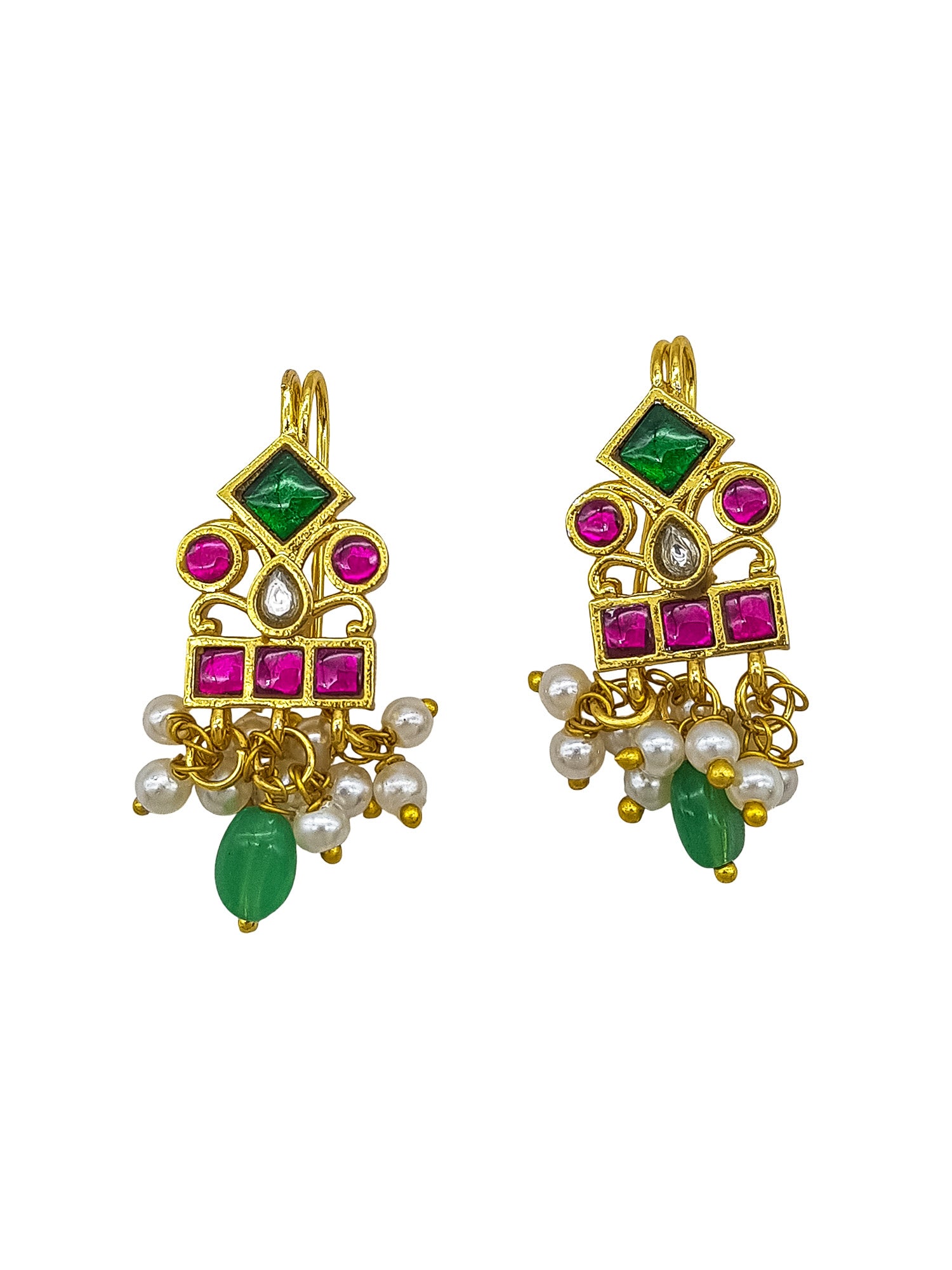 Premium Jadau Bugadi Earrings
